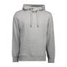 ARBEITS-HOODIE / ARBEITSPULLOVER HERREN | CORE 636 von ID / Farbe: grau-meliert / 60% BAUMWOLLE 40% POLYESTER - | MEIN-K