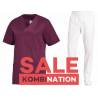 SALE - Kombination aus KASACK 2732 und  SCHLUPFHOSE 6950 von LEIBER / Farbe: BEERE - | MEIN-KASACK.de | kasack | kasacks