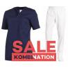 SALE - Kombination aus KASACK 1249 und  SCHLUPFHOSE 6950 von LEIBER / Farbe: MARINE - | MEIN-KASACK.de | kasack | kasack