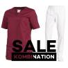 SALE - Kombination aus KASACK 1249 und  SCHLUPFHOSE 6950 von LEIBER / Farbe: BEERE - | MEIN-KASACK.de | kasack | kasacks