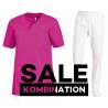 SALE - Kombination aus KASACK 1249 und  SCHLUPFHOSE 6950 von LEIBER / Farbe: FUCHSIA - | MEIN-KASACK.de | kasack | kasac