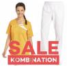 SALE - Kombination aus KASACK 1255 und  SCHLUPFHOSE 6950 von LEIBER / Farbe: ORANGE - | MEIN-KASACK.de | kasack | kasack