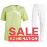 SALE - Kombination aus KASACK 1255 und  SCHLUPFHOSE 6950 von LEIBER / Farbe: HELLGRÜN - | MEIN-KASACK.de | kasack | kasa