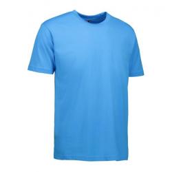 ARBEITS-T-SHIRT (Unisex - Herren - Damen) | 500 von ID / Farbe: cyan / 100% BAUMWOLLE - | MEIN-KASACK.de | kasack | kasa