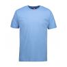 ARBEITS-T-SHIRT (Unisex - Herren - Damen) | 500 von ID / Farbe: hellblau / 100% BAUMWOLLE - | MEIN-KASACK.de | kasack | 