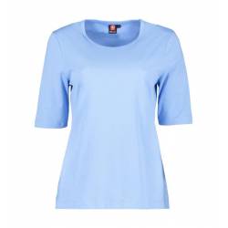 ARBEITS-T-SHIRT DAMEN | PRO Wear 315 von ID / Farbe: hellblau / 60% BAUMWOLLE 40% POLYESTER - | MEIN-KASACK.de | kasack 