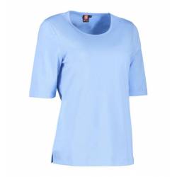 ARBEITS-T-SHIRT DAMEN | PRO Wear 315 von ID / Farbe: hellblau / 60% BAUMWOLLE 40% POLYESTER - | MEIN-KASACK.de | kasack 