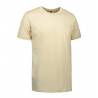 ARBEITS-T-SHIRT HERREN | YES 2000 von ID / Farbe: kitt / 100% BAUMWOLLE - | MEIN-KASACK.de | kasack | kasacks | kassak |