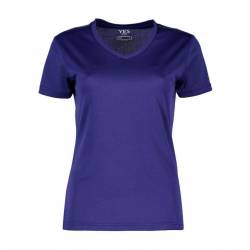 ARBEITS-T-SHIRT DAMEN | YES Active 2032 von ID / Farbe: kornblau / 100% POLYESTER - | MEIN-KASACK.de | kasack | kasacks 