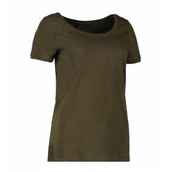 ARBEITS-T-SHIRT DAMEN | CORE O-Neck Tee 541 von ID / Farbe: oliv / 60% BAUMWOLLE 40% POLYESTER - | MEIN-KASACK.de | kasa