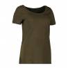 ARBEITS-T-SHIRT DAMEN | CORE O-Neck Tee 541 von ID / Farbe: oliv / 60% BAUMWOLLE 40% POLYESTER - | MEIN-KASACK.de | kasa