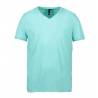 ARBEITS-T-SHIRT HERREN | CORE V-Neck Tee 542 von ID / Farbe: mint / 90% BAUMWOLLE 10% VISKOSE - | MEIN-KASACK.de | kasac