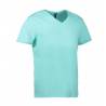 ARBEITS-T-SHIRT HERREN | CORE V-Neck Tee 542 von ID / Farbe: mint / 90% BAUMWOLLE 10% VISKOSE - | MEIN-KASACK.de | kasac