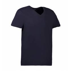 ARBEITS-T-SHIRT HERREN | CORE V-Neck Tee 542 von ID / Farbe: navy / 90% BAUMWOLLE 10% VISKOSE - | MEIN-KASACK.de | kasac