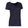 ARBEITS-T-SHIRT DAMEN | CORE V-Neck Tee 543 von ID / Farbe: navy / 90% BAUMWOLLE 10% VISKOSE - | MEIN-KASACK.de | kasack