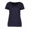 ARBEITS-T-SHIRT DAMEN | CORE V-Neck Tee 543 von ID / Farbe: navy / 90% BAUMWOLLE 10% VISKOSE - | MEIN-KASACK.de | kasack