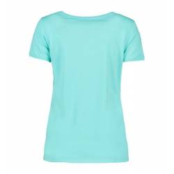 ARBEITS-T-SHIRT DAMEN | CORE V-Neck Tee 543 von ID / Farbe: mint / 90% BAUMWOLLE 10% VISKOSE - | MEIN-KASACK.de | kasack