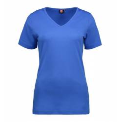 ARBEITS-T-SHIRT DAMEN | Interlock 506 von ID / Farbe: azur / 100% BAUMWOLLE - | MEIN-KASACK.de | kasack | kasacks | kass