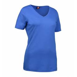 ARBEITS-T-SHIRT DAMEN | Interlock 506 von ID / Farbe: azur / 100% BAUMWOLLE - | MEIN-KASACK.de | kasack | kasacks | kass