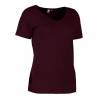 ARBEITS-T-SHIRT DAMEN | Interlock 506 von ID / Farbe: bordeaux / 100% BAUMWOLLE - | MEIN-KASACK.de | kasack | kasacks | 