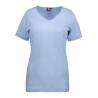 ARBEITS-T-SHIRT DAMEN | Interlock 506 von ID / Farbe: hellblau / 100% BAUMWOLLE - | MEIN-KASACK.de | kasack | kasacks | 