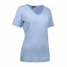 ARBEITS-T-SHIRT DAMEN | Interlock 506 von ID / Farbe: hellblau / 100% BAUMWOLLE - | MEIN-KASACK.de | kasack | kasacks | 