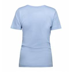 ARBEITS-T-SHIRT DAMEN | Interlock 506 von ID / Farbe: hellblau / 100% BAUMWOLLE - | MEIN-KASACK.de | kasack | kasacks | 