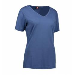 ARBEITS-T-SHIRT DAMEN | Interlock 506 von ID / Farbe: indigo / 100% BAUMWOLLE - | MEIN-KASACK.de | kasack | kasacks | ka