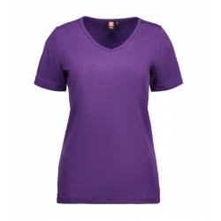 ARBEITS-T-SHIRT DAMEN | Interlock 506 von ID / Farbe: lila / 100% BAUMWOLLE - | MEIN-KASACK.de | kasack | kasacks | kass