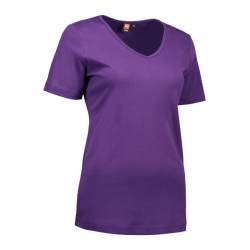 ARBEITS-T-SHIRT DAMEN | Interlock 506 von ID / Farbe: lila / 100% BAUMWOLLE - | MEIN-KASACK.de | kasack | kasacks | kass