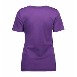 ARBEITS-T-SHIRT DAMEN | Interlock 506 von ID / Farbe: lila / 100% BAUMWOLLE - | MEIN-KASACK.de | kasack | kasacks | kass