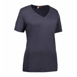 ARBEITS-T-SHIRT DAMEN | Interlock 506 von ID / Farbe: navy / 100% BAUMWOLLE - | MEIN-KASACK.de | kasack | kasacks | kass