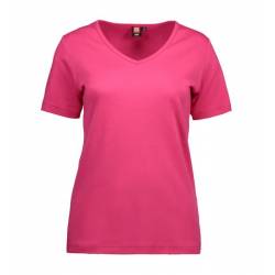 ARBEITS-T-SHIRT DAMEN | Interlock 506 von ID / Farbe: pink / 100% BAUMWOLLE - | MEIN-KASACK.de | kasack | kasacks | kass