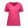 ARBEITS-T-SHIRT DAMEN | Interlock 506 von ID / Farbe: pink / 100% BAUMWOLLE - | MEIN-KASACK.de | kasack | kasacks | kass