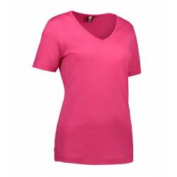 ARBEITS-T-SHIRT DAMEN | Interlock 506 von ID / Farbe: pink / 100% BAUMWOLLE - | MEIN-KASACK.de | kasack | kasacks | kass