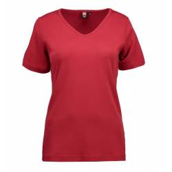 ARBEITS-T-SHIRT DAMEN | Interlock 506 von ID / Farbe: rot / 100% BAUMWOLLE - | MEIN-KASACK.de | kasack | kasacks | kassa