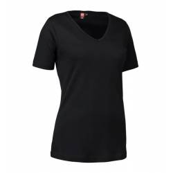 ARBEITS-T-SHIRT DAMEN | Interlock 506 von ID / Farbe: schwarz / 100% BAUMWOLLE - | MEIN-KASACK.de | kasack | kasacks | k