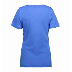 ARBEITS-T-SHIRT DAMEN | Interlock 508 von ID / Farbe: azur / 100% BAUMWOLLE - | MEIN-KASACK.de | kasack | kasacks | kass