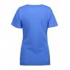 ARBEITS-T-SHIRT DAMEN | Interlock 508 von ID / Farbe: azur / 100% BAUMWOLLE - | MEIN-KASACK.de | kasack | kasacks | kass