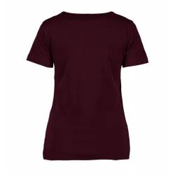 ARBEITS-T-SHIRT DAMEN | Interlock 508 von ID / Farbe: bordeaux / 100% BAUMWOLLE - | MEIN-KASACK.de | kasack | kasacks | 