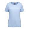 ARBEITS-T-SHIRT DAMEN | Interlock 508 von ID / Farbe: hellblau / 100% BAUMWOLLE - | MEIN-KASACK.de | kasack | kasacks | 