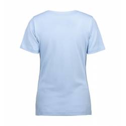 ARBEITS-T-SHIRT DAMEN | Interlock 508 von ID / Farbe: hellblau / 100% BAUMWOLLE - | MEIN-KASACK.de | kasack | kasacks | 