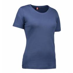 ARBEITS-T-SHIRT DAMEN | Interlock 508 von ID / Farbe: indigo / 100% BAUMWOLLE - | MEIN-KASACK.de | kasack | kasacks | ka