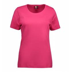 ARBEITS-T-SHIRT DAMEN | Interlock 508 von ID / Farbe: pink / 100% BAUMWOLLE - | MEIN-KASACK.de | kasack | kasacks | kass