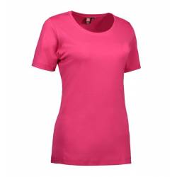 ARBEITS-T-SHIRT DAMEN | Interlock 508 von ID / Farbe: pink / 100% BAUMWOLLE - | MEIN-KASACK.de | kasack | kasacks | kass