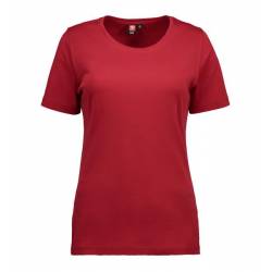 ARBEITS-T-SHIRT DAMEN | Interlock 508 von ID / Farbe: rot / 100% BAUMWOLLE - | MEIN-KASACK.de | kasack | kasacks | kassa