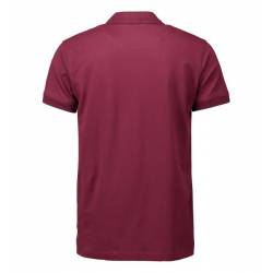 ARBEITS-POLO-SHIRT HERREN | STRETCH 525 von ID / Farbe: bordeaux / 95% BAUMWOLLE 5% ELASTHAN - | MEIN-KASACK.de | kasack