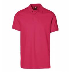 ARBEITS-POLO-SHIRT HERREN | STRETCH 525 von ID / Farbe: cerise / 95% BAUMWOLLE 5% ELASTHAN - | MEIN-KASACK.de | kasack |