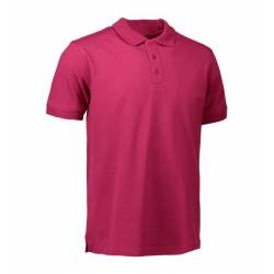 ARBEITS-POLO-SHIRT HERREN | STRETCH 525 von ID / Farbe: cerise / 95% BAUMWOLLE 5% ELASTHAN - | MEIN-KASACK.de | kasack |