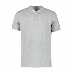 ARBEITS-POLO-SHIRT HERREN | STRETCH 525 von ID / Farbe: grau / 95% BAUMWOLLE 5% ELASTHAN - | MEIN-KASACK.de | kasack | k